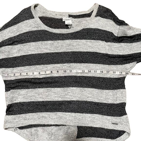 Hang Ten Lightweight Striped Pullover Sweater Dolman Sleeve Scoop Neck Size XL - Picture 10 of 16